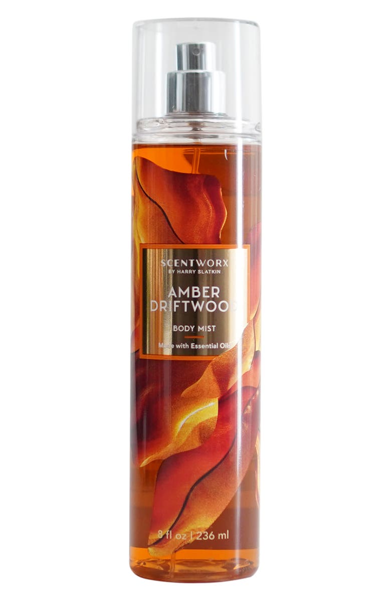 HOMEWORX BY SLATKIN & CO. Amber Driftwood Body Mist, Main, color, 