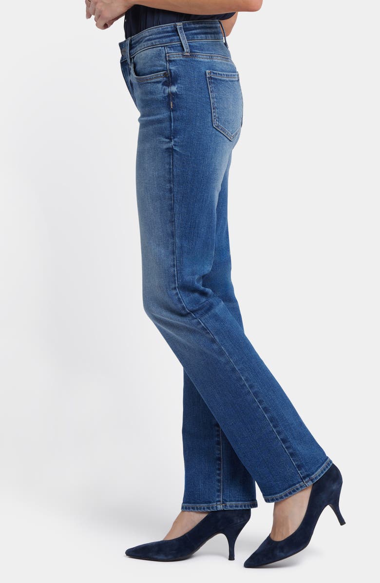 NYDJ Marilyn Straight Leg Jeans, Alternate, color, Picasso Lake