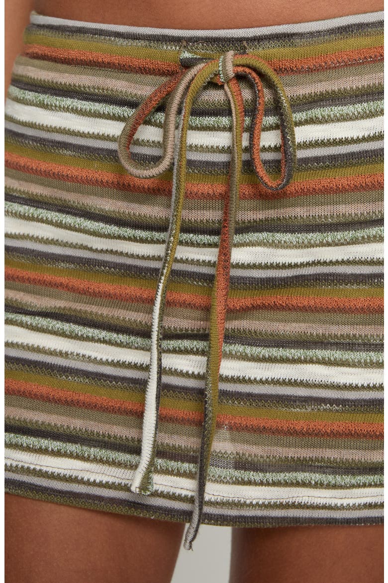 Anakina Stripe Skort, Alternate, color, MULTI STRIPE