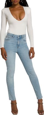 Good American High Waist Skinny Jeans