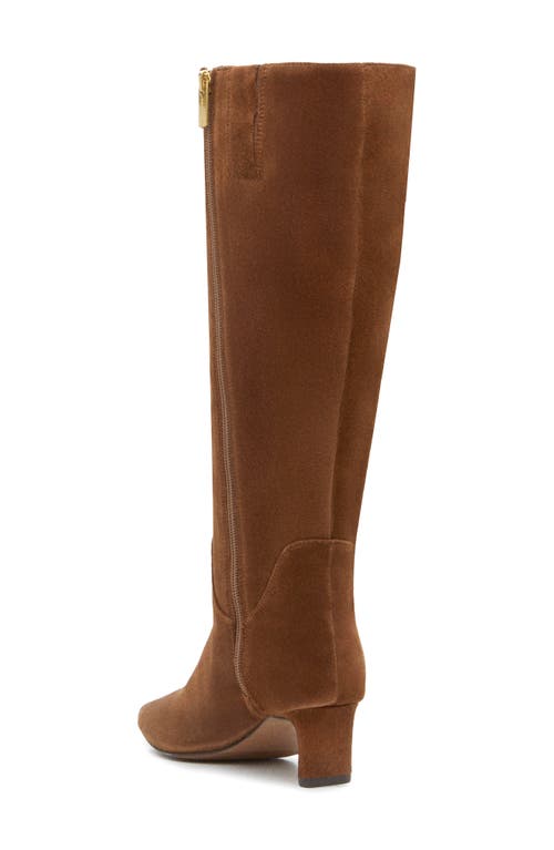 Vince Camuto Avriah Over The Knee Boot In Reishi Brown