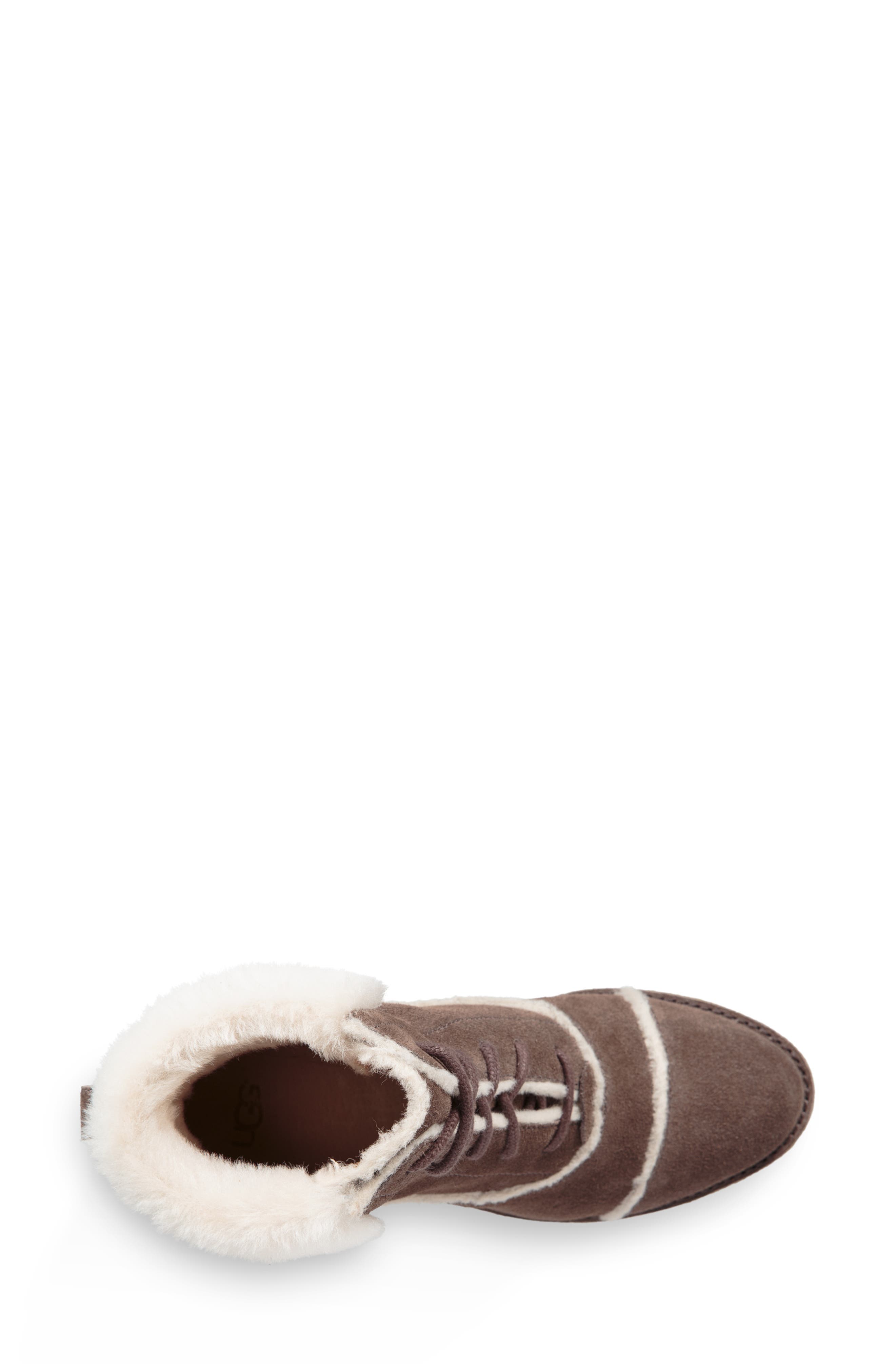 UGG<sup>®</sup> Esterly Genuine Shearling Boot, Alternate, color, 