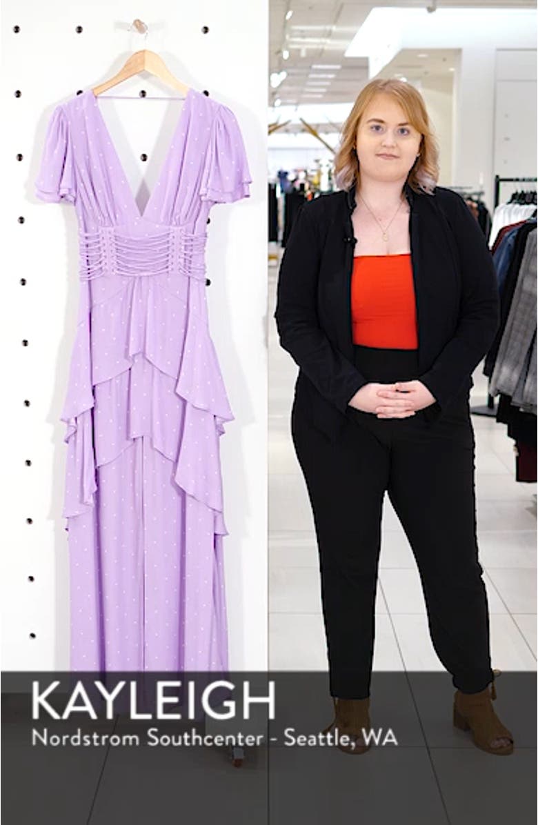 Micah Corset Maxi Dress, sales video thumbnail