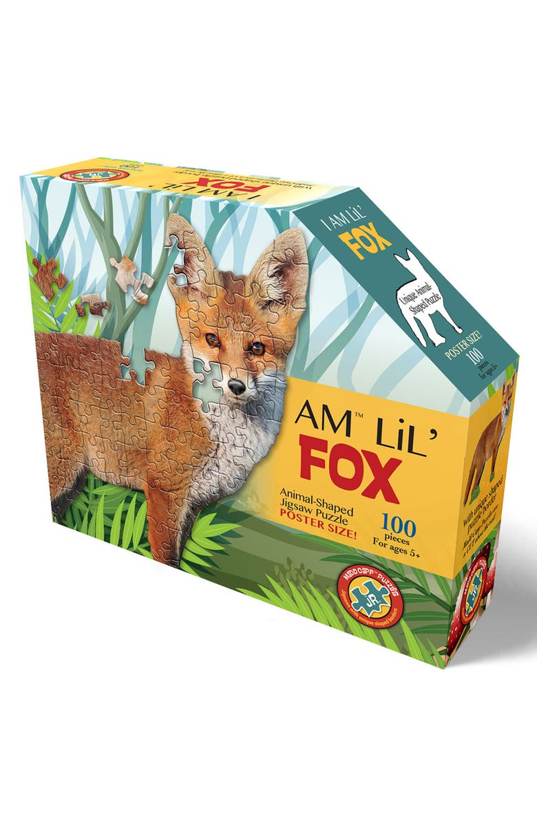 Madd Capp Lil Fox 100 Piece Jigsaw Puzzle, Alternate, color, Multicolored