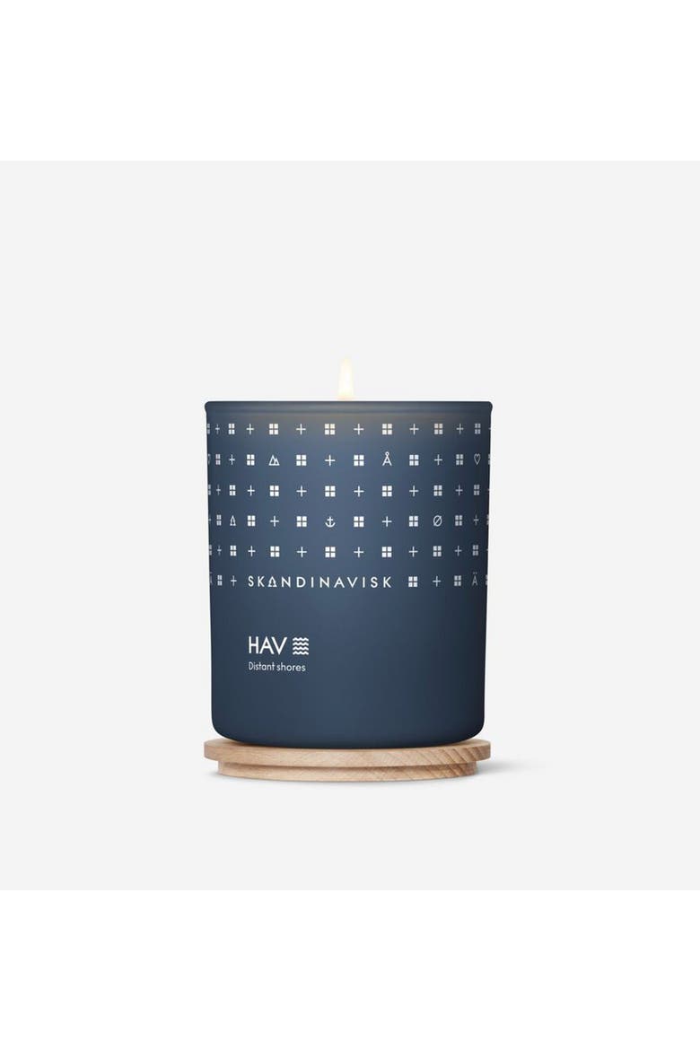 HAV Scented Candle 200g, Alternate, color, Blue