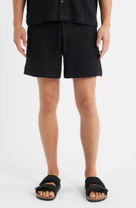 RIZORT Gregory Basket Weave Knit Drawstring Shorts