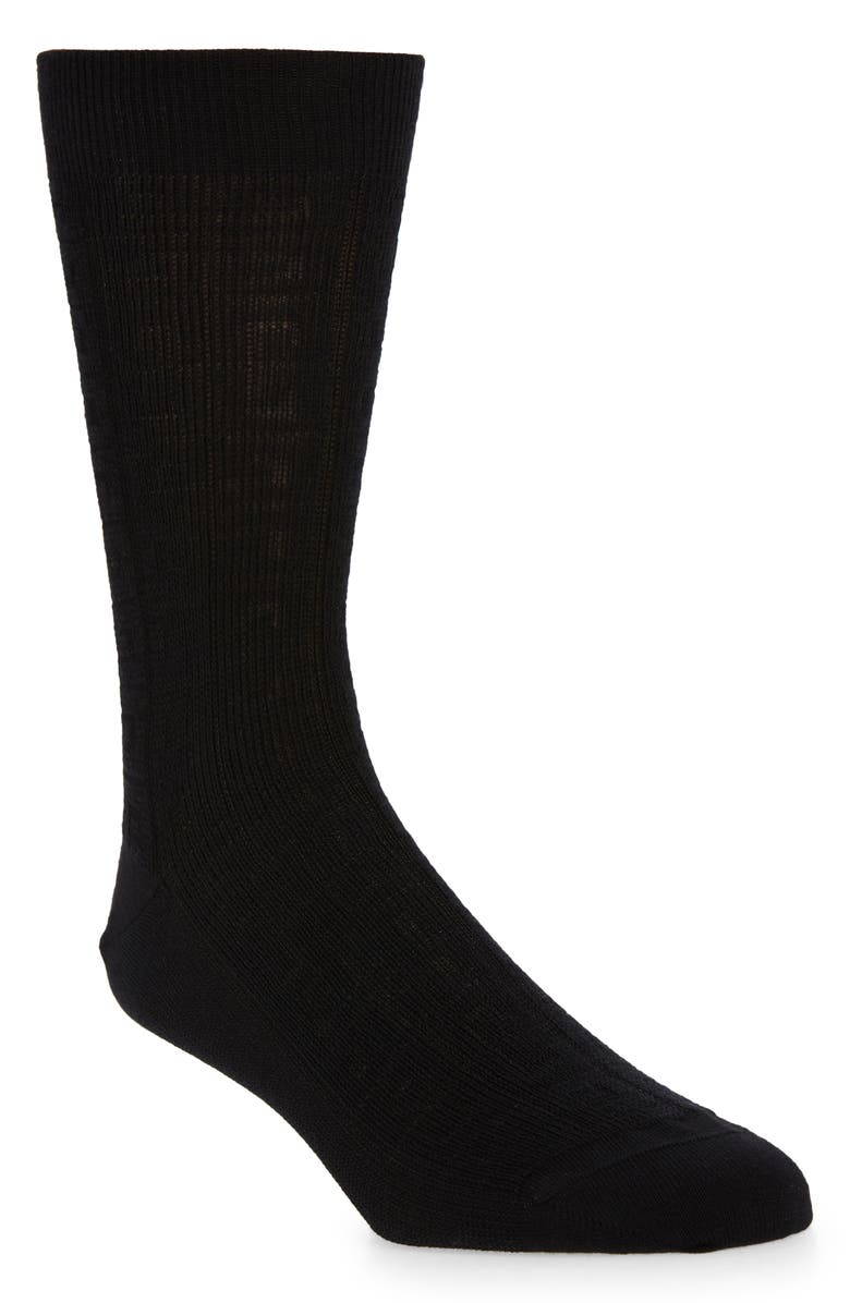 Givenchy 4G Logo Wool Blend Socks, Main, color, 