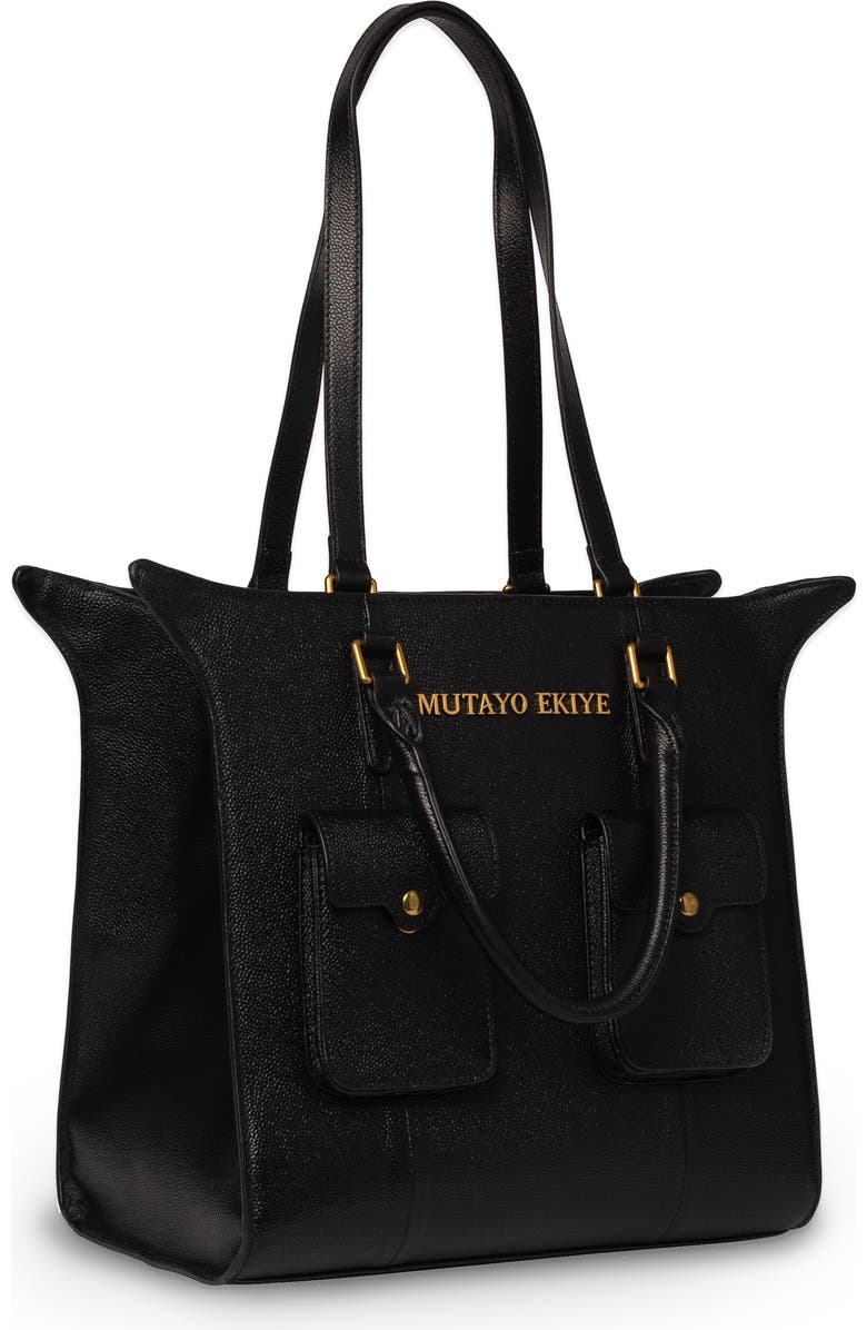 Mutayo Ekiye The Ada Tote Bag, Main, color, Black