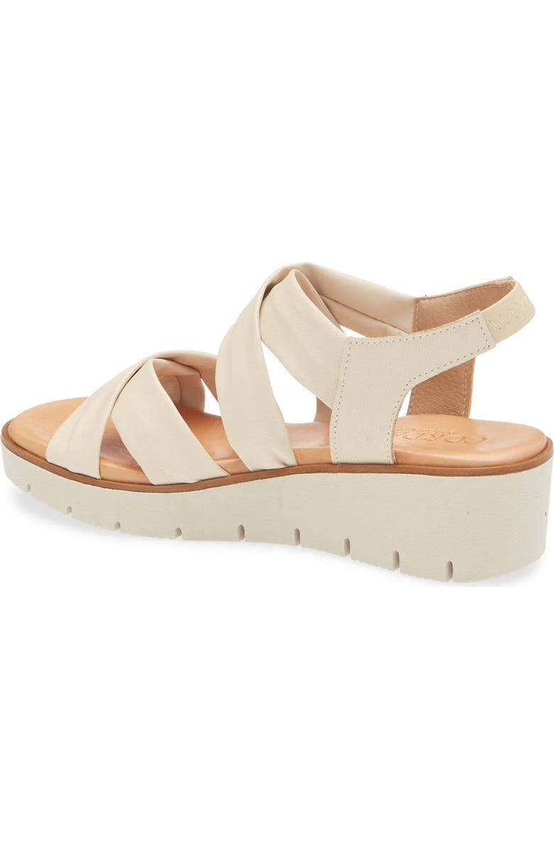 Cordani Margo Wedge Sandal, Alternate, color, Beige