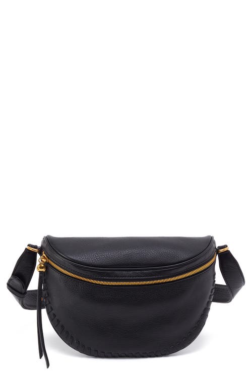 HOBO Juno Leather Belt Bag in Black at Nordstrom