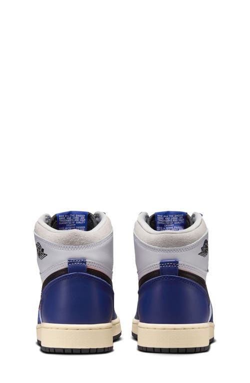 Nike Jordan Little Kids' Air Retro 1 High Og Casual Shoes In White