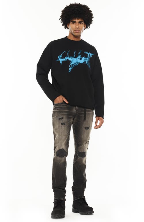 Cult Of Individuality Rocker Slim 602 Jeans In Multi
