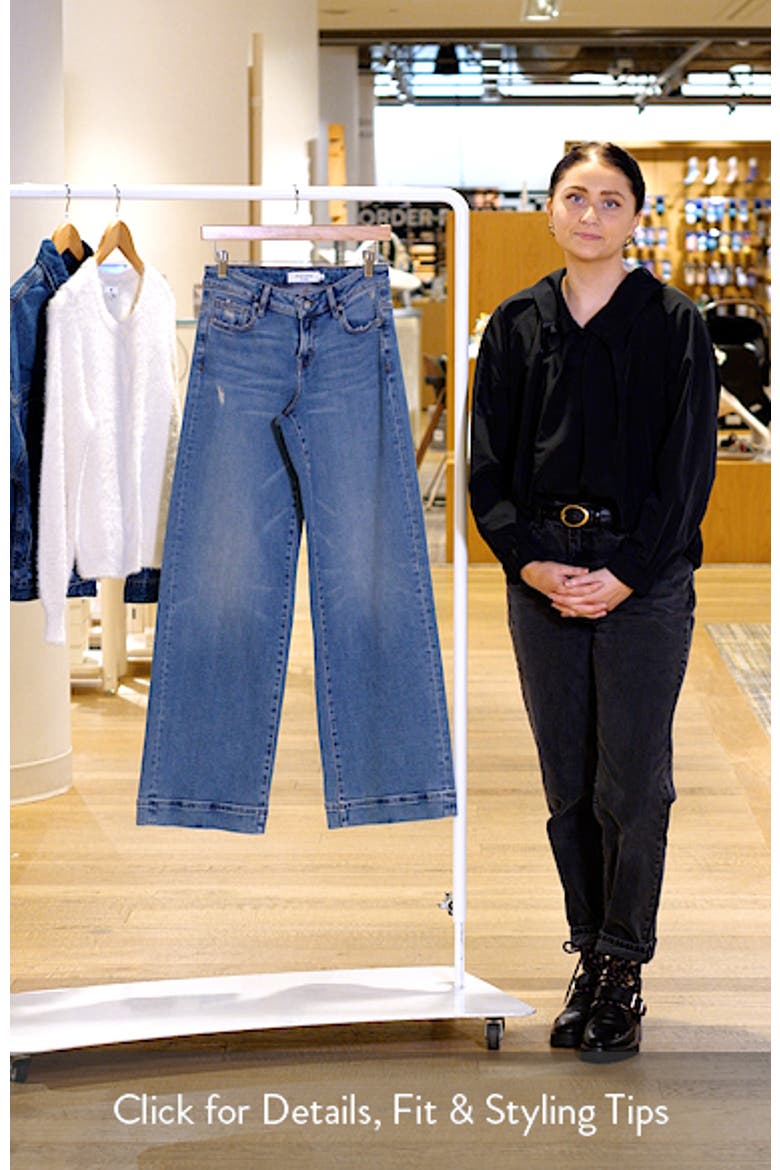 Low Rise Wide Leg Jeans video