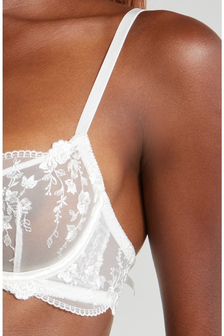 Sofia Underwire Bra, Alternate, color, WHITE
