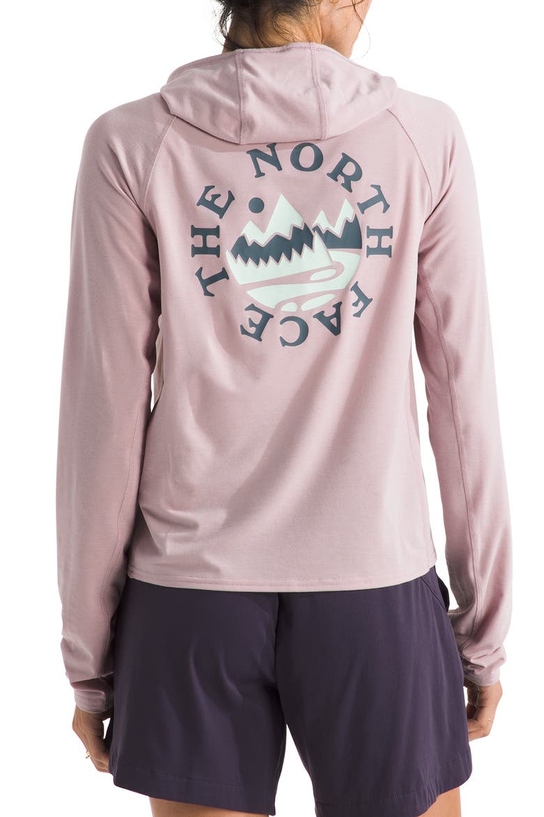 Adventure Sunrise Escape Hoodie, Alternate, color, METAL PINK
