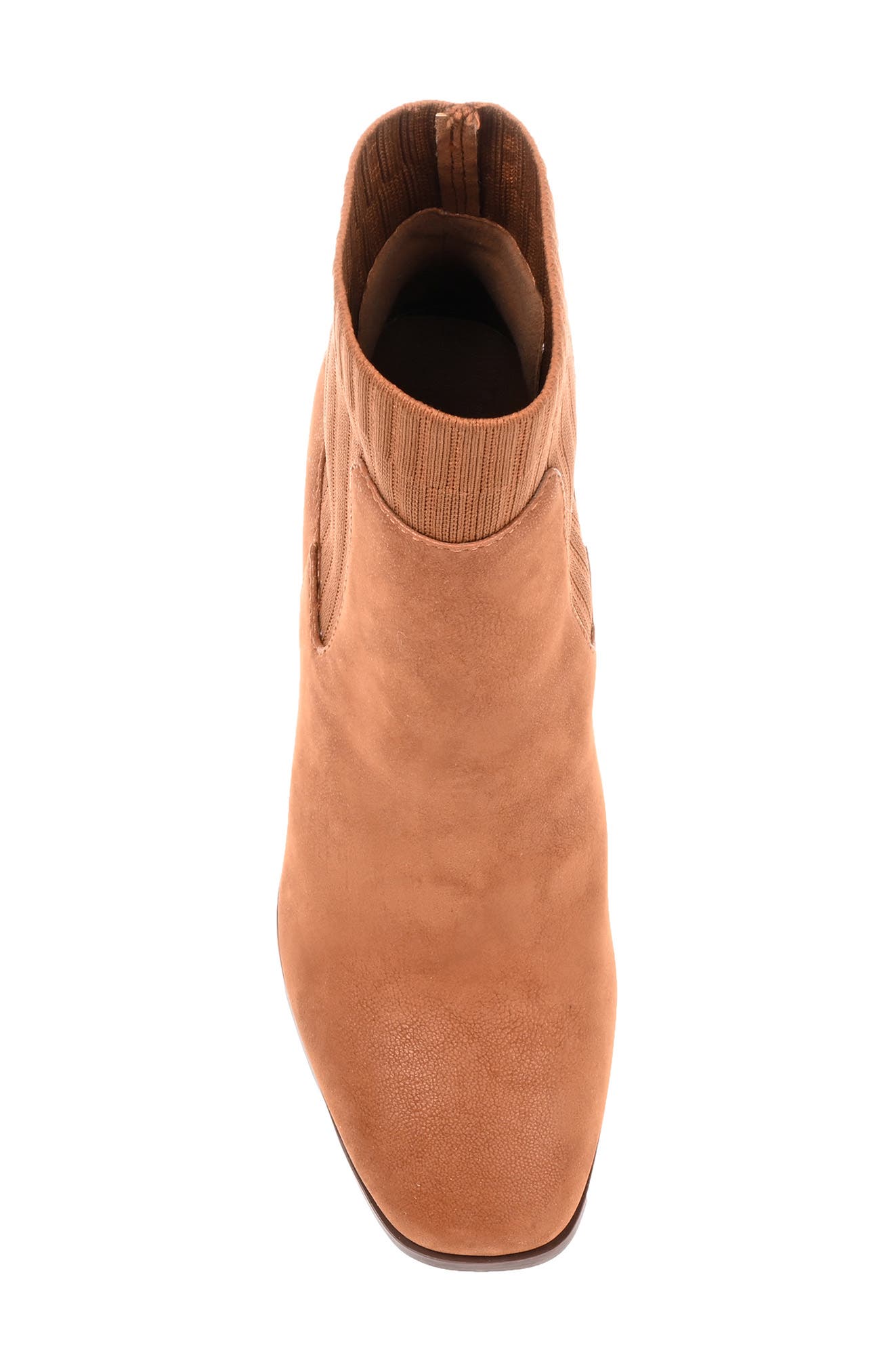 Journee Collection Adalia Block Heel Bootie, Alternate, color, Cognac