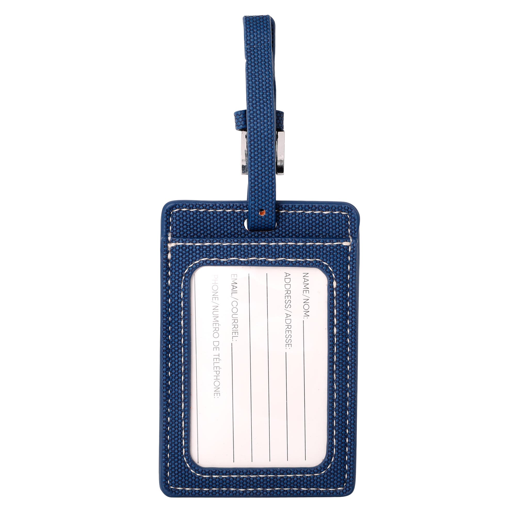 Lands' End Luggage Tags 2-Pack, Travel Bag Tag, Suitcase Identifier, Alternate, color, 