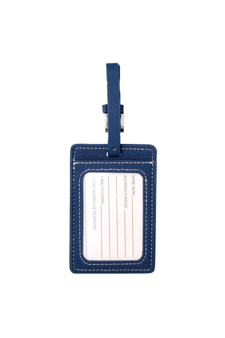 Luggage Tags 2-Pack, Travel Bag Tag, Suitcase Identifier, Alternate, color, Blue
