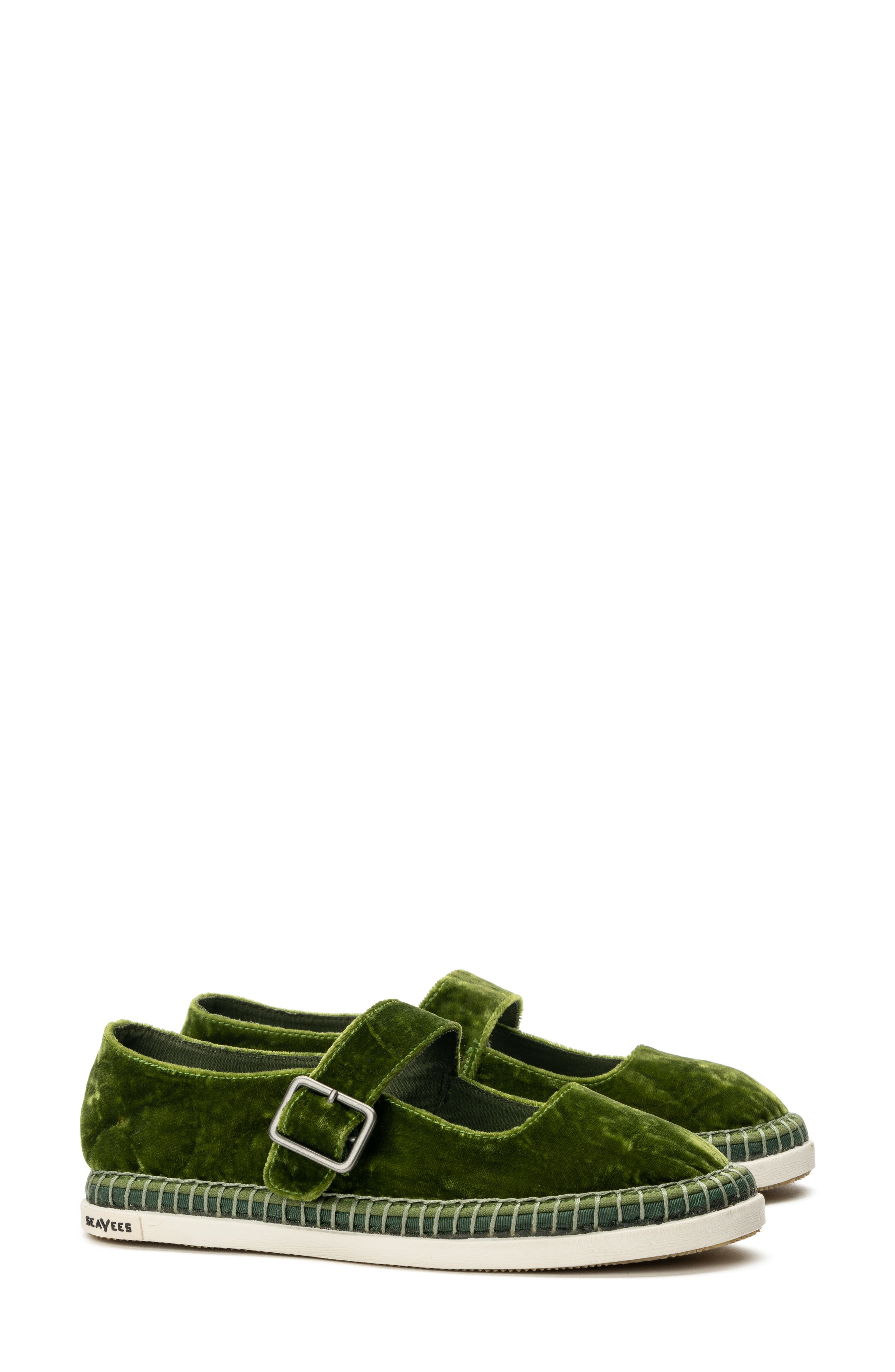 SeaVees Mesa Velvet Mary Jane Espadrille, Main, color, 