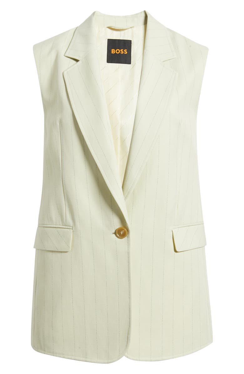 BOSS Orange Sleeveless Vest, Alternate, color, Guava Stripe