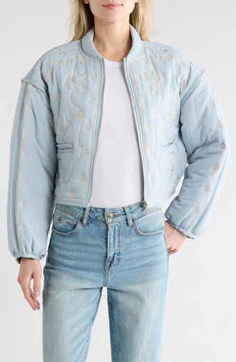 BLANKNYC Embroidered Quilted Jacket