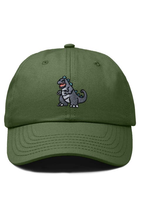 Giant Lizard Embroidered Dad Hat