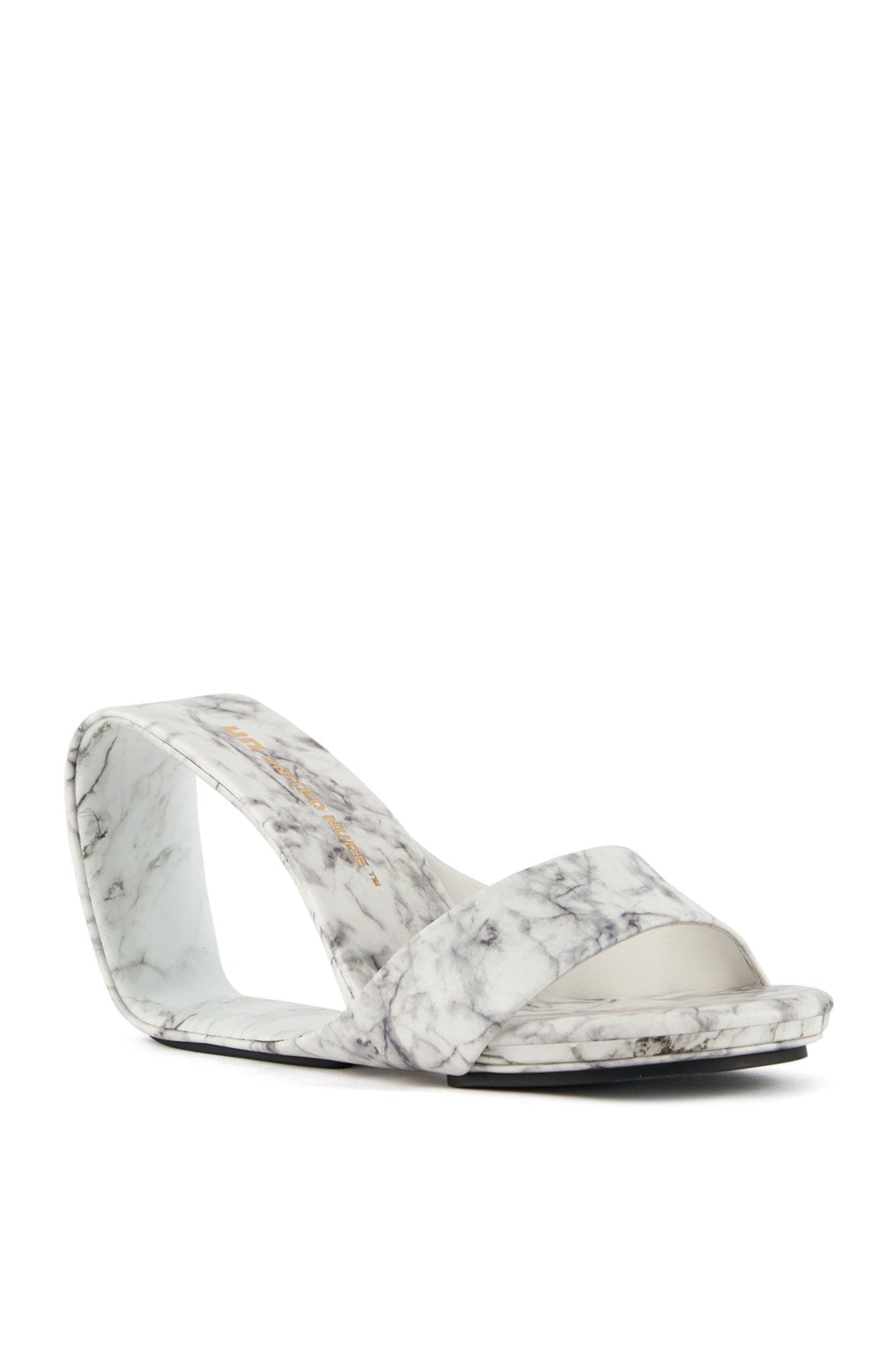 United Nude Mobius Hi, Alternate, color, White Marble