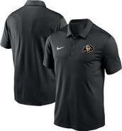 Nike Men's Nike Black Colorado Buffaloes Victory Solid Performance Polo