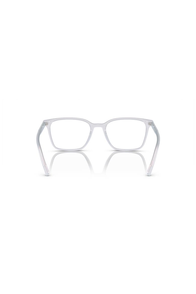 54mm Square optical glasses, Alternate, color, Transparent