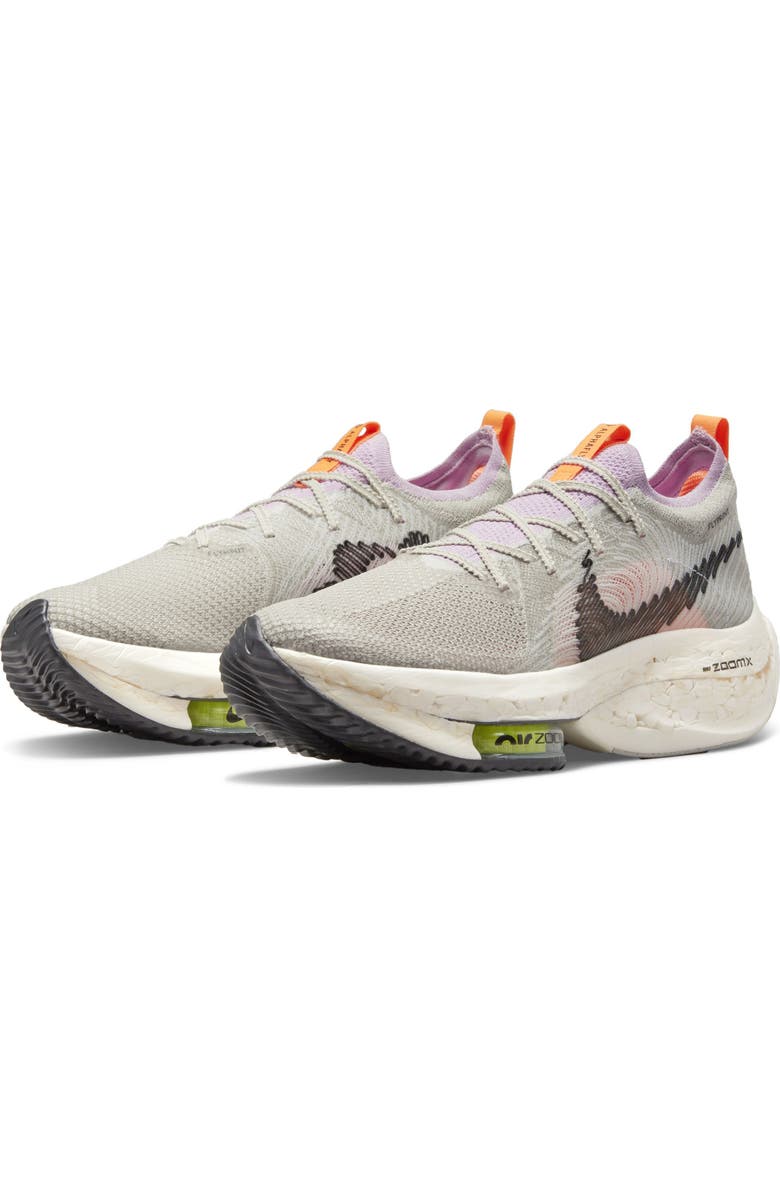 Nike Zoom Alphafly Next Road Racing Running Shoe, Main, color,
