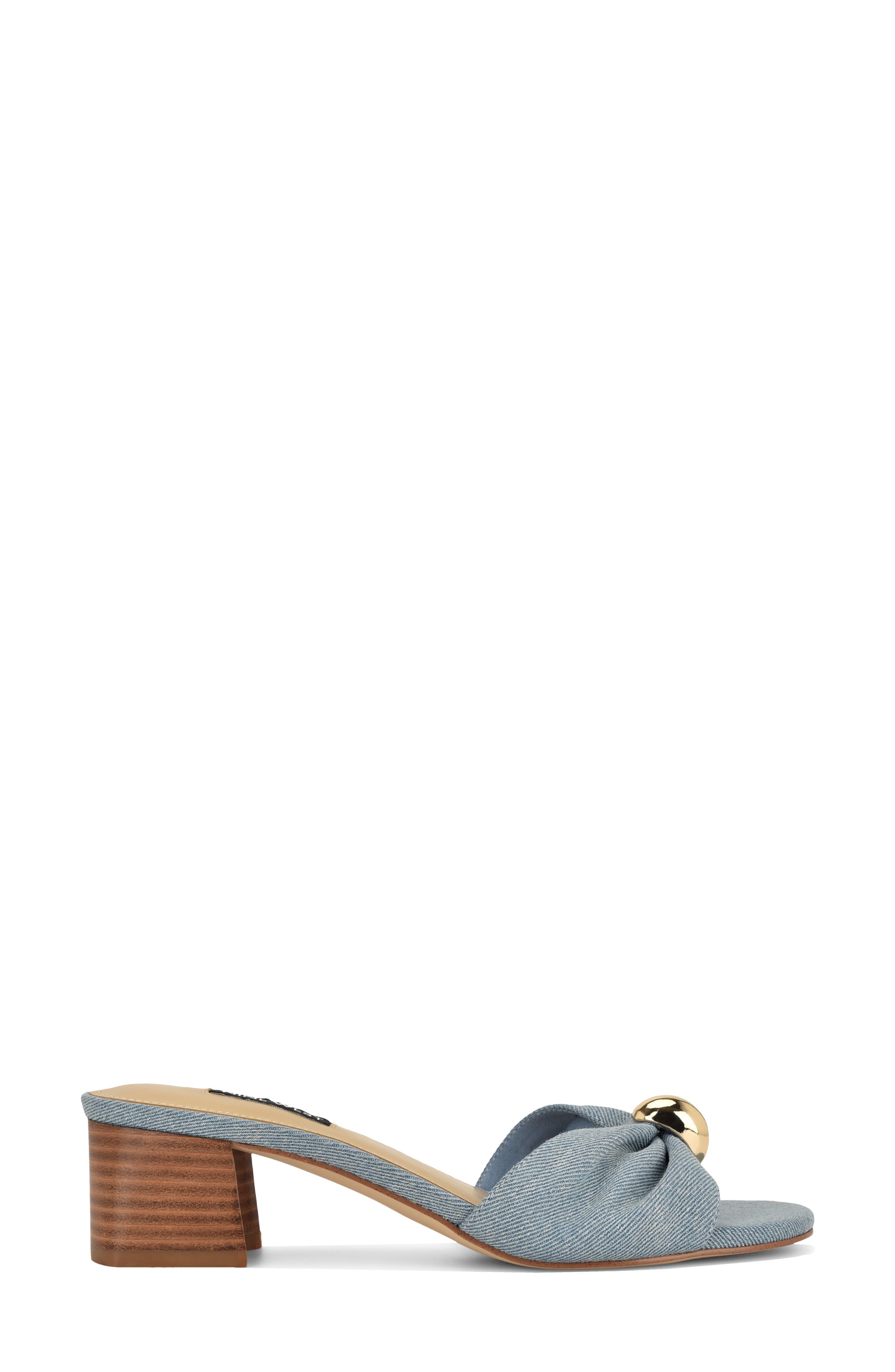 Gerry Block Heel Sandal, Alternate, color, DARK BLUE