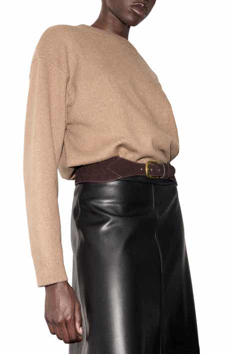 MANGO Crewneck Sweater