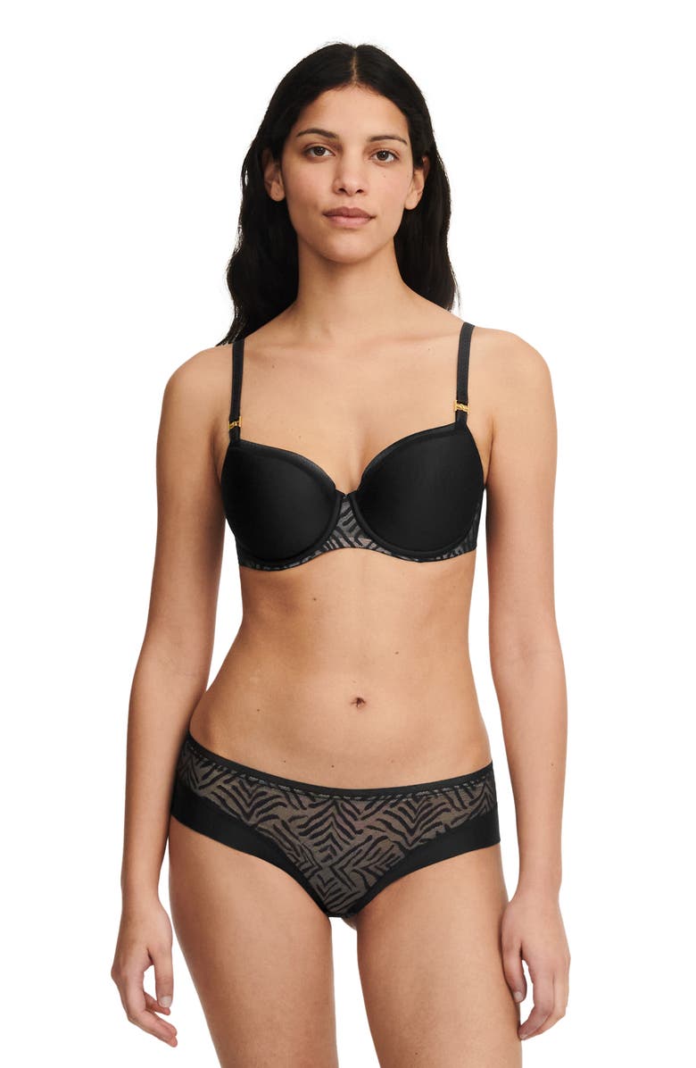 Chantelle Lingerie Graphic Allure Underwire Demi T-Shirt Bra, Alternate, color,