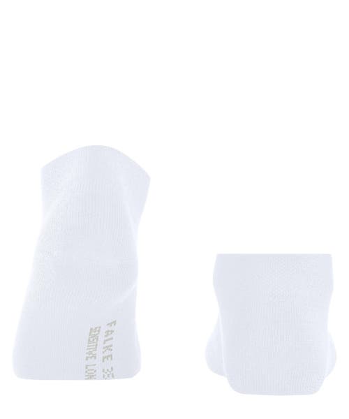 Falke Sensitive London Sneaker Socks For Diabetics In White