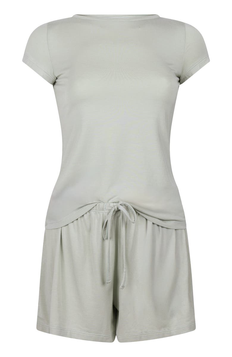 Hunkemöller Pyjama Set Jersey, Alternate, color, Grey