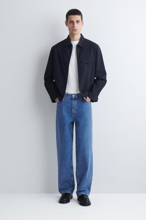 Rider Relaxed-Fit Straight-Leg Jeans