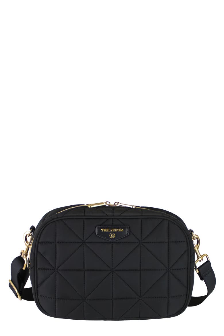 Water Resistant Nylon Diaper Clutch, Main, color, BLACK