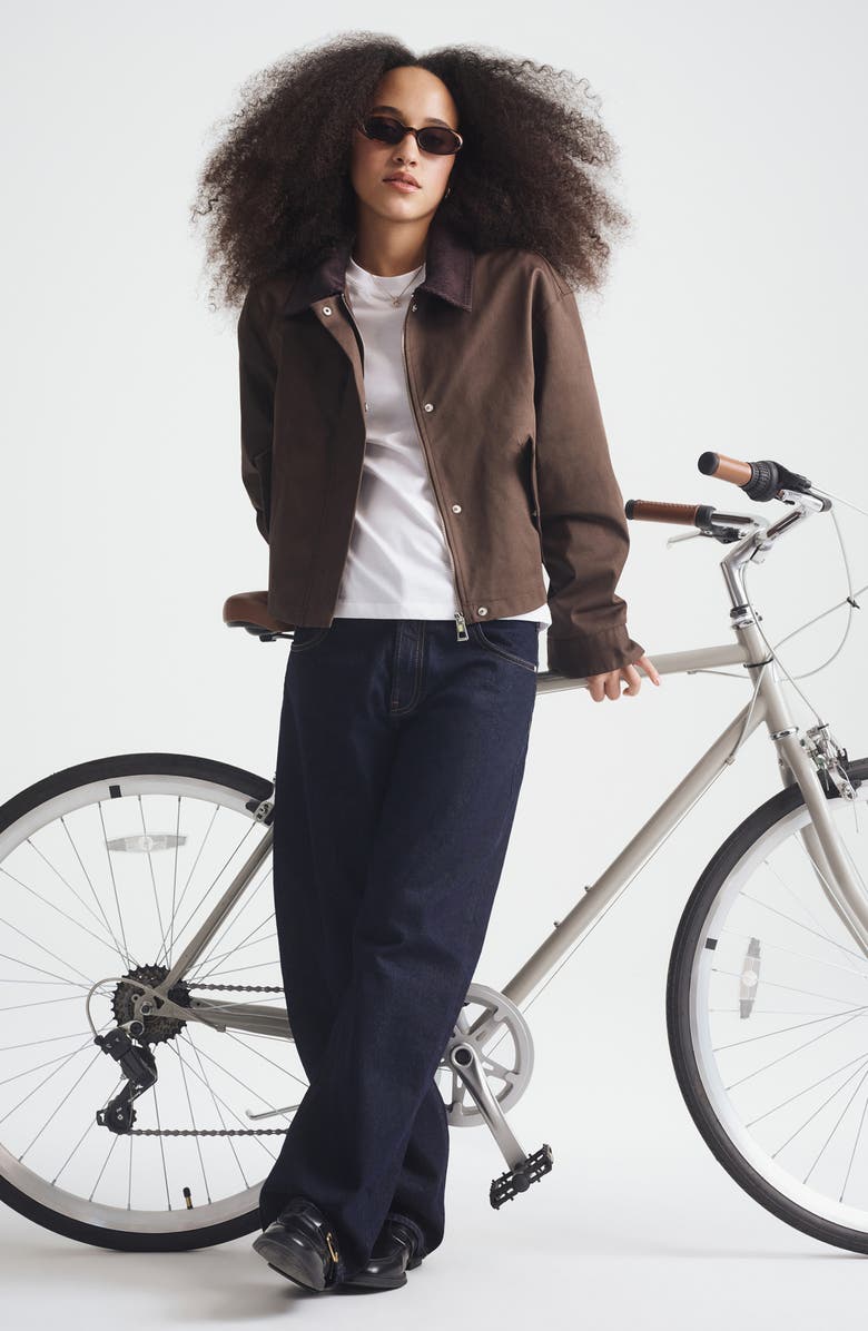 Brooklyn Industries Wren Corduroy Collar Barn Jacket, Alternate, color, Wren