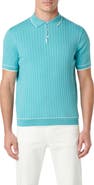 Bugatchi Rib Knit Polo
