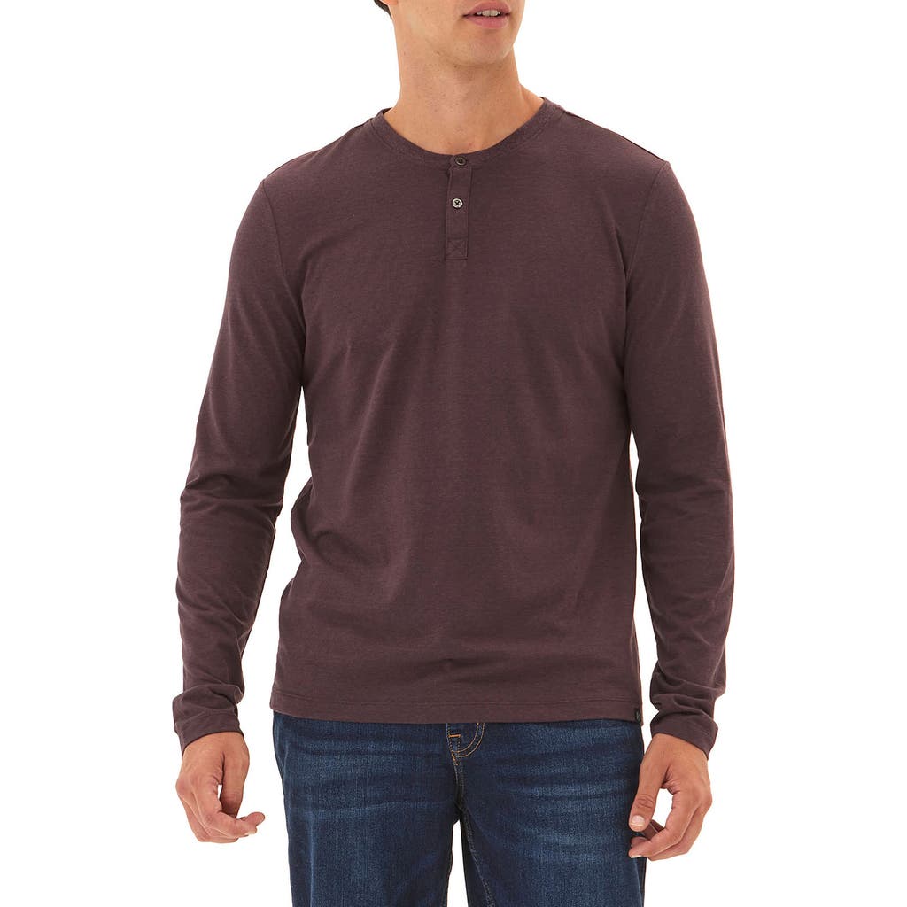 Threads 4 Thought Austin Triblend Henley In Brown