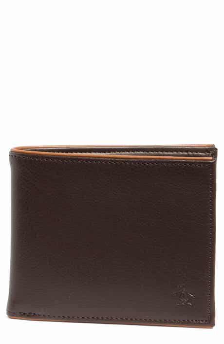 Original Penguin Leather Bifold Wallet