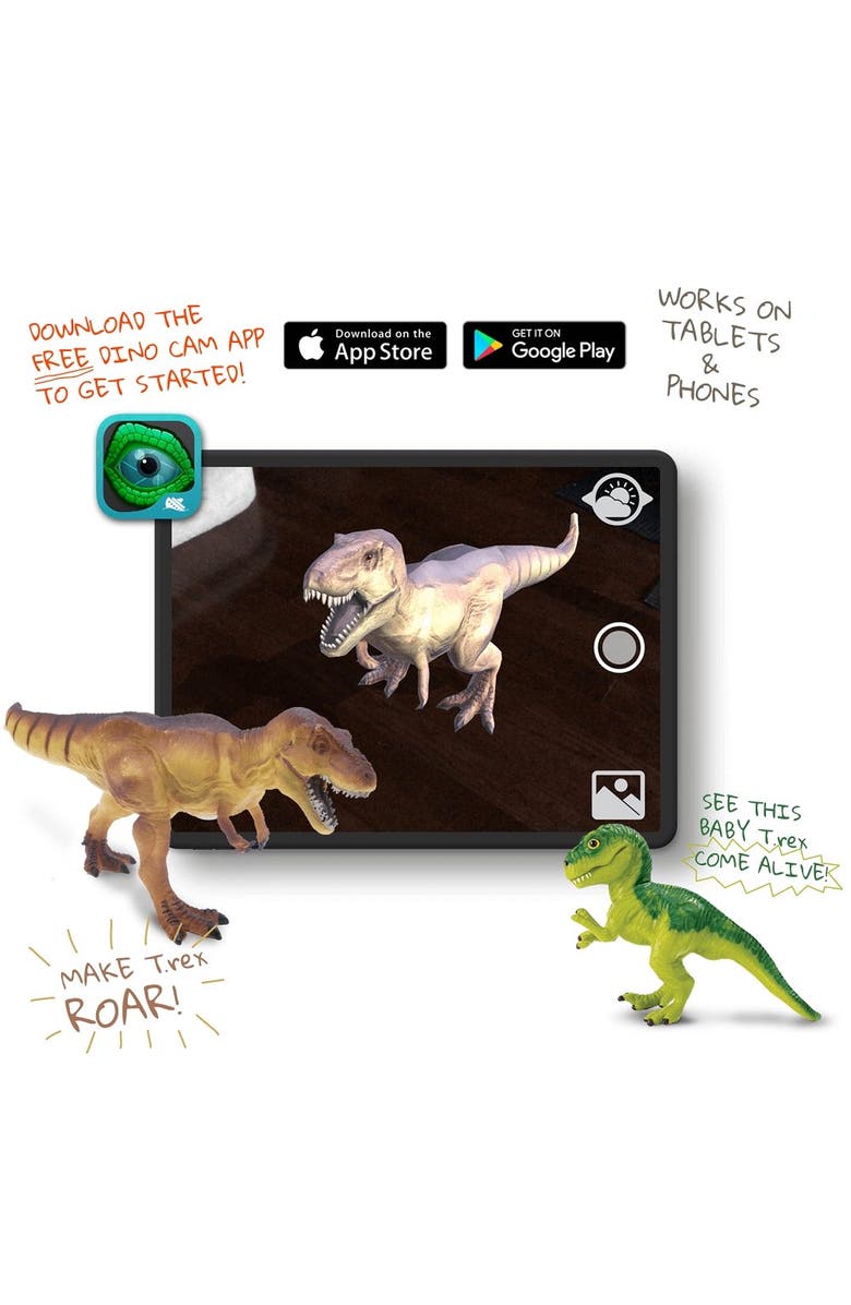 Safari Ltd. Dino Dana Tyrannosaurus Rex Kids Toy Figure, Alternate, color, NO COLOR