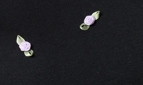 Florence By Mills Rosette Oversize Pullover In Black