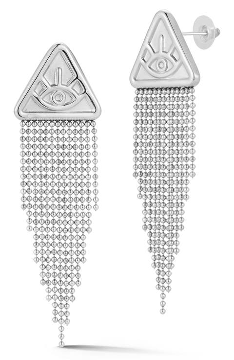 Evil Eye Drop Earrings