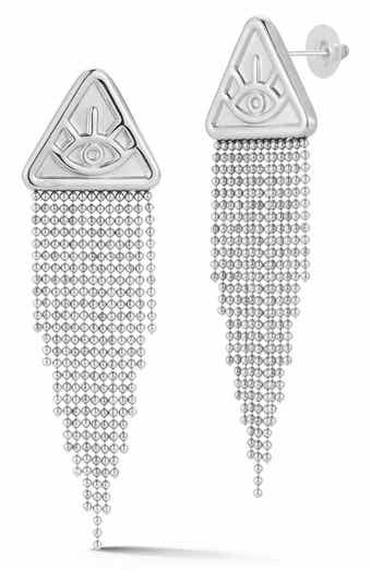 Evil Eye Drop Earrings