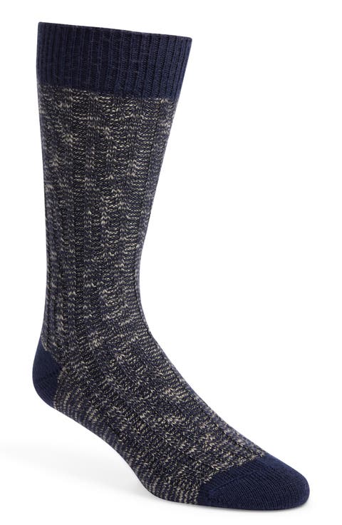 Cromford Rib Crew Socks