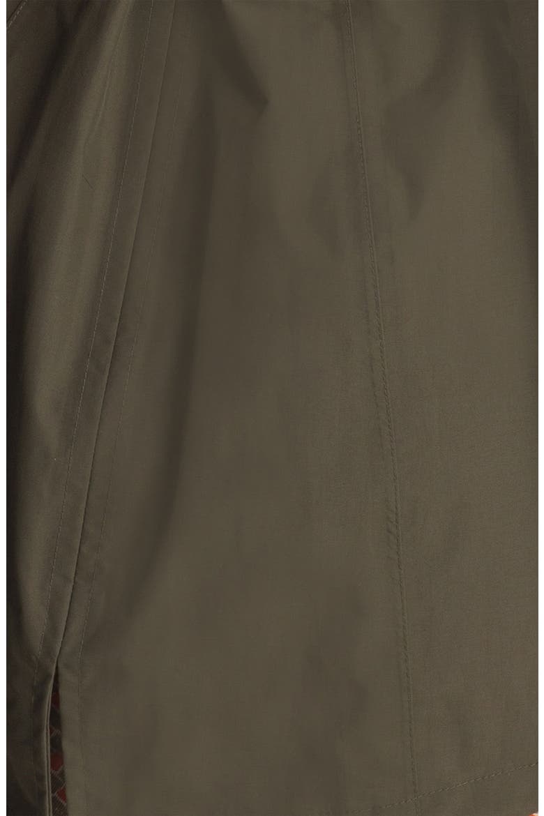 Packable Water Repellent Anorak, Alternate, color, KHAKI/ MINT
