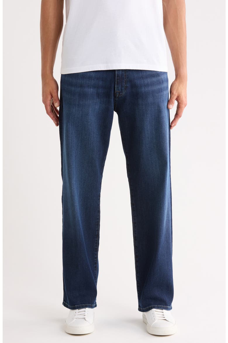 Max Relaxed Leg Jeans, Main, color, DARK BRUSHED PENSACO