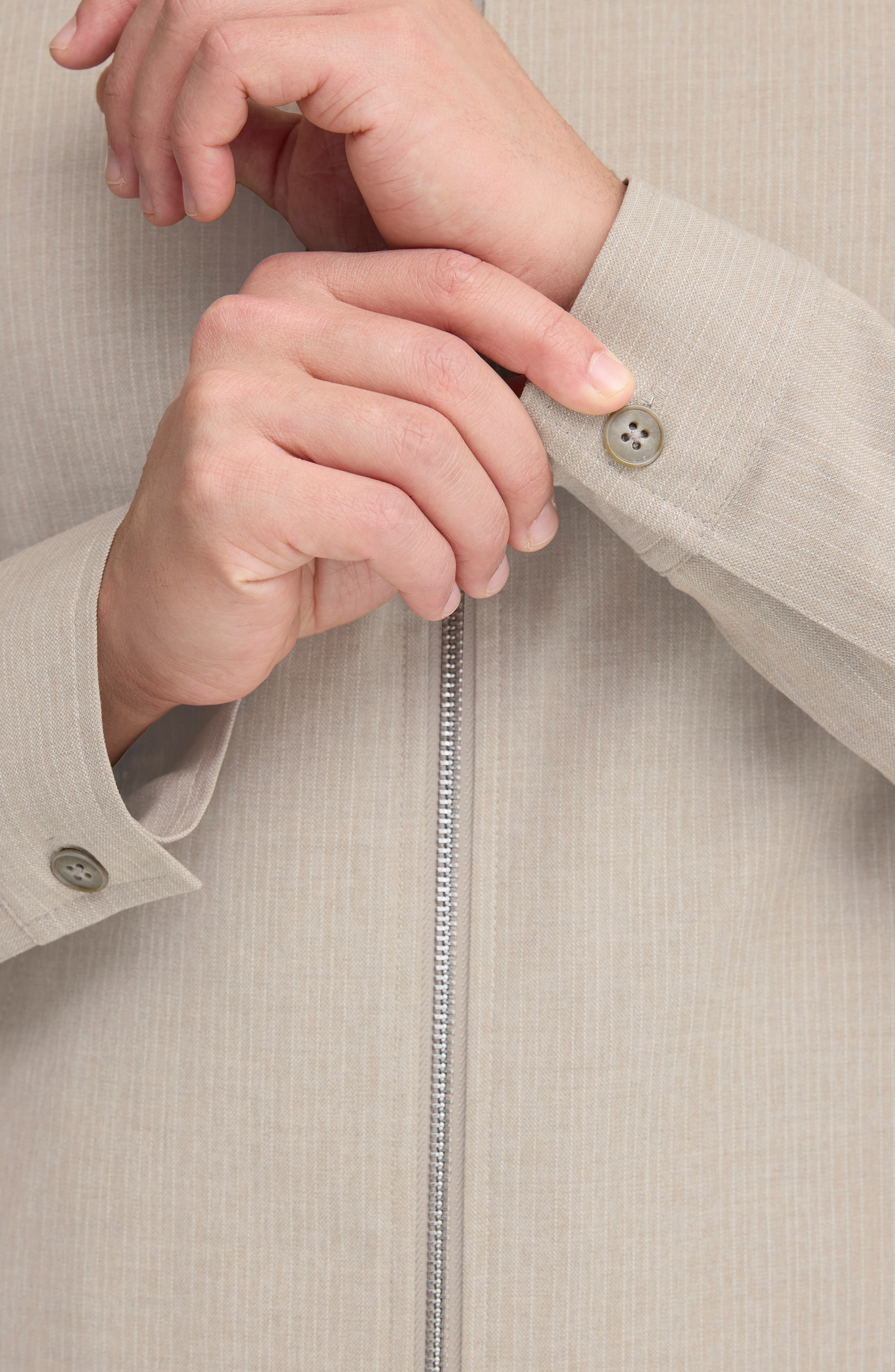 Мужские CASUAL FRIDAY Zip Jacket — фото 3