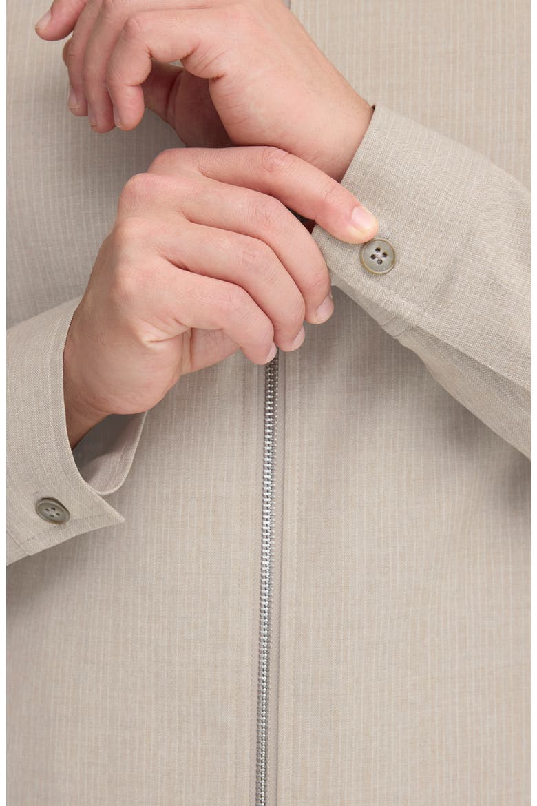 Zip Jacket, Alternate, color, ISLAND FOSSIL